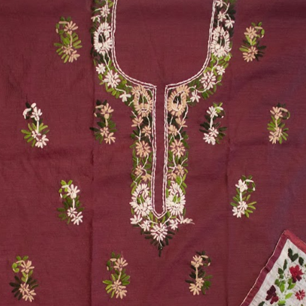 Crimson Paisley Neck