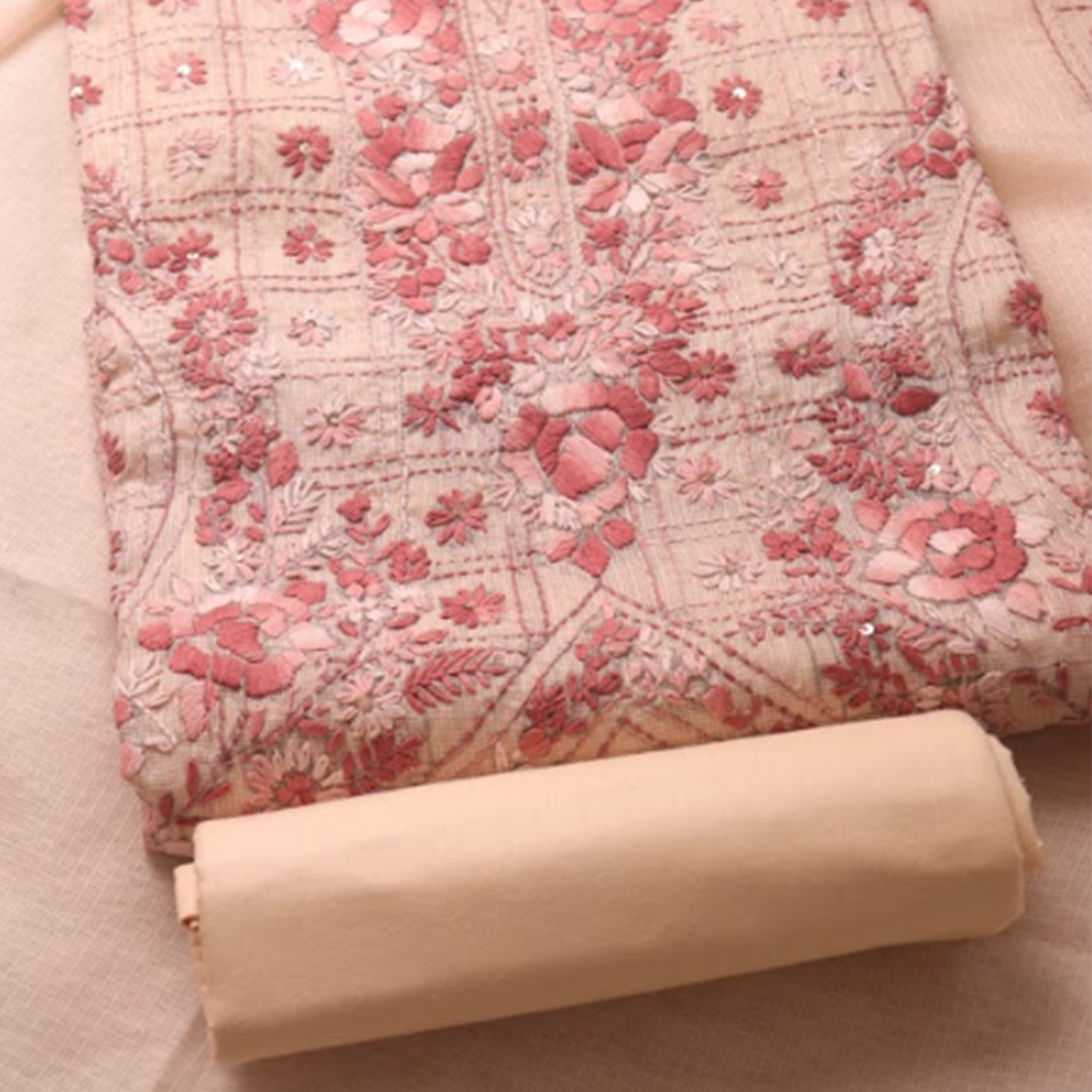 Beige Rosewood Kota Suit Set