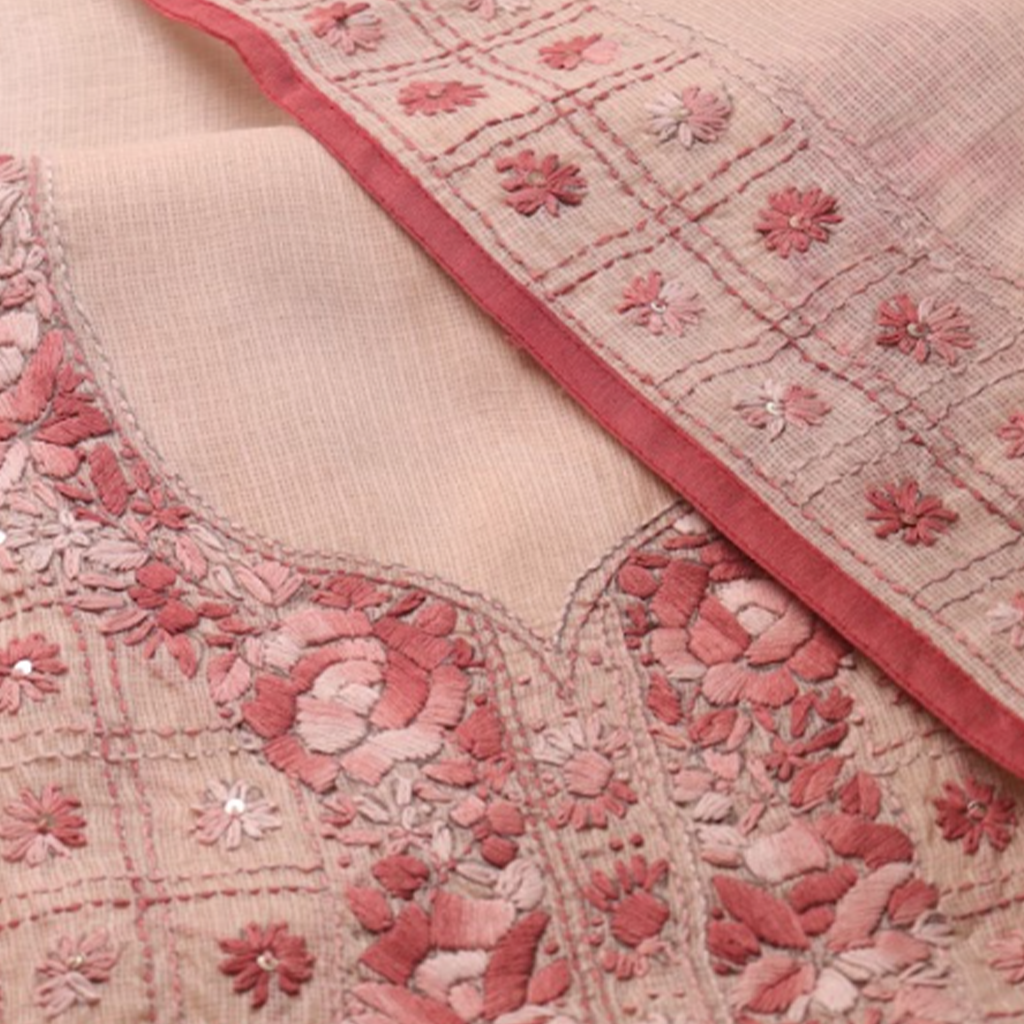 Beige Rosewood Kota Suit Set