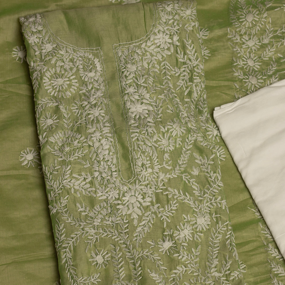 Do rang tashreeh teal dual tone unstitched suit