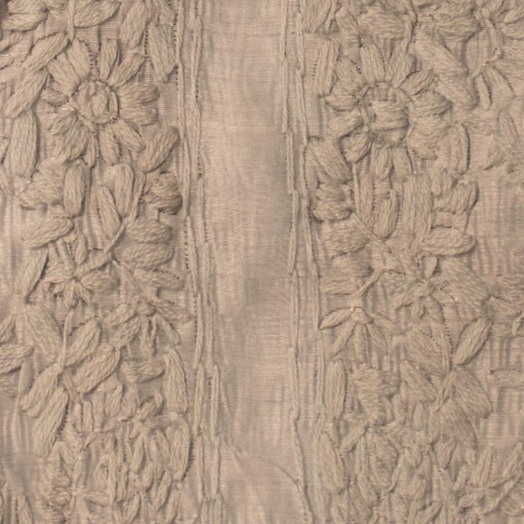 Thread Tales Rangrez White Chikankari Bloom unstitched suit