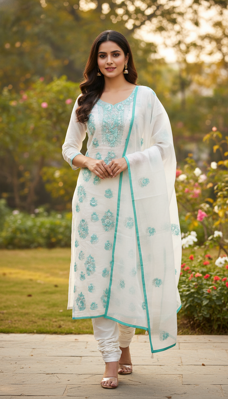 Blue Mist Kurta Set