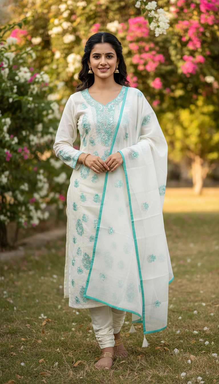 Blue Mist Kurta Set